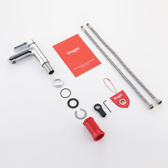 Смеситель для раковины Raglo R03.10, хром фото 10