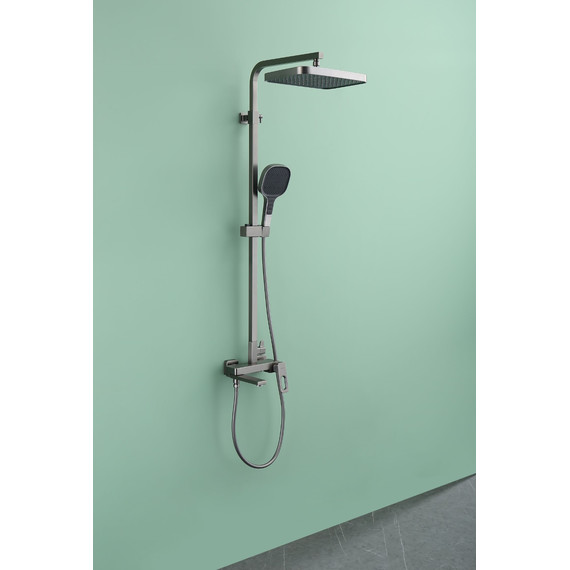 Душевая система Raglo R51.24.09, графит фото 4