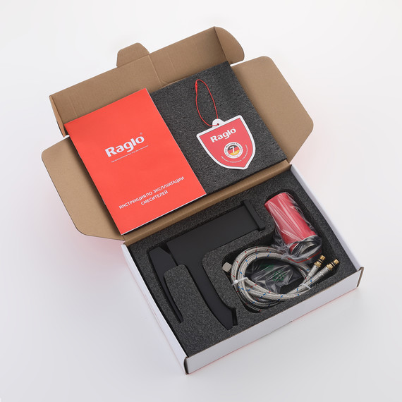 Смеситель для раковины Raglo R01.10.06, чёрный - 11 Смеситель для раковины Raglo R01.10.06, чёрный фото 11