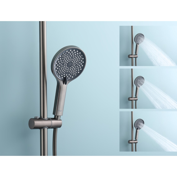 Душевая система Raglo R03.24.09, графит фото 11