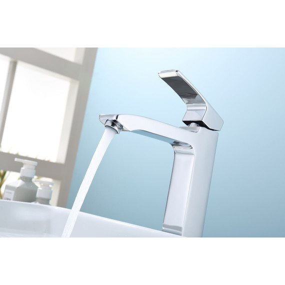 Смеситель для раковины высокий Raglo R01.15, хром фото 11