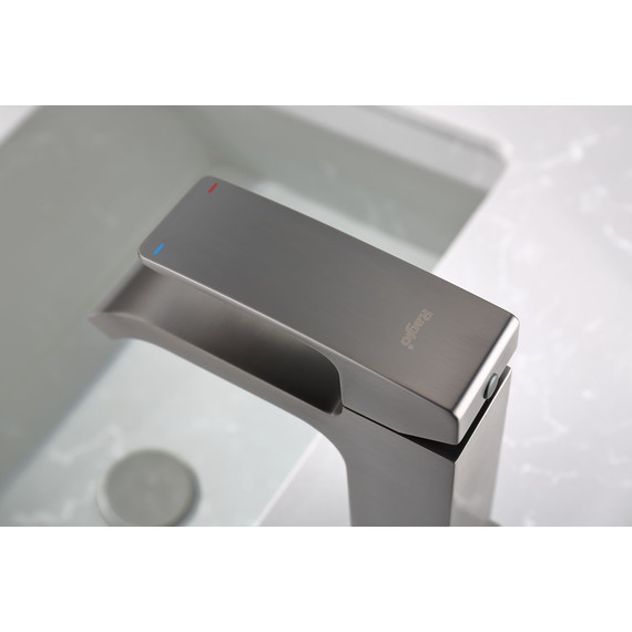 Смеситель для раковины Raglo R02.10.09, графит фото 8