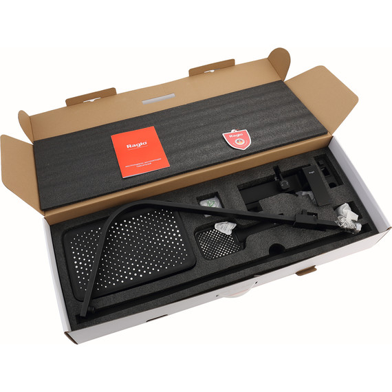 Душевая система Raglo R01.24.06, чёрный фото 12