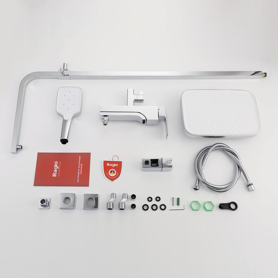 Душевая система Raglo R02.24, хром фото 10