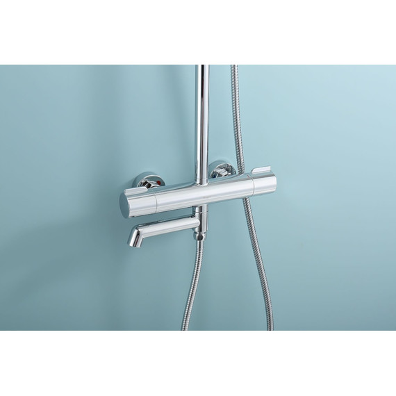 Душевая система с термостатом Raglo R20.26, хром фото 6