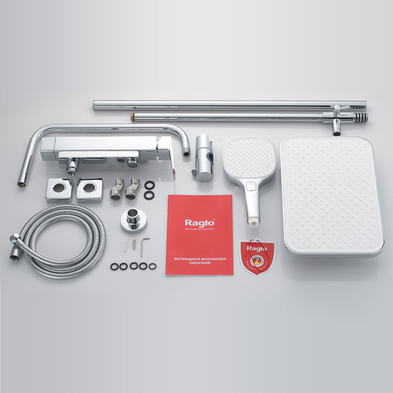 Душевая система Raglo R30.24, хром фото 11