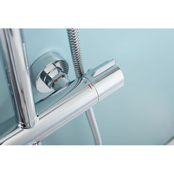 Душевая система с термостатом Raglo R20.26, хром фото 10