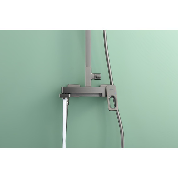 Душевая система Raglo R51.24.09, графит фото 9