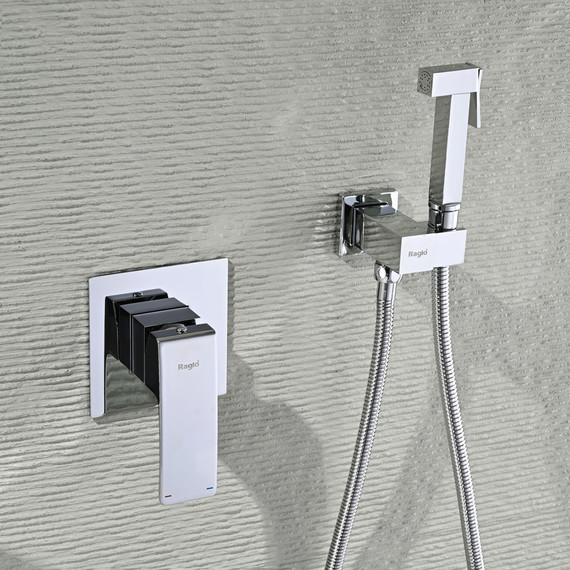 Набор для гигиенического душа Raglo R01.53 (со скрытой частью) хром - 4 Набор для гигиенического душа Raglo R01.53 (со скрытой частью) хром фото 4