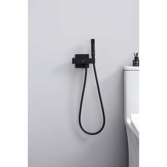 Набор для гигиенического душа с термостатом Raglo R24.56.06 (со скрытой частью) чёрный - 3 Набор для гигиенического душа с термостатом Raglo R24.56.06 (со скрытой частью) чёрный фото 3