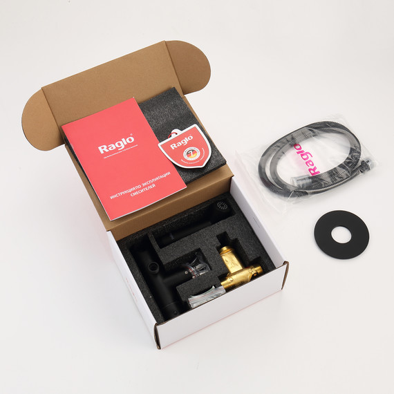 Набор для гигиенического душа с термостатом Raglo R23.56.06 (со скрытой частью) чёрный - 10 Набор для гигиенического душа с термостатом Raglo R23.56.06 (со скрытой частью) чёрный фото 10