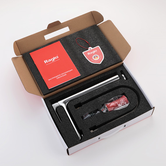 Смеситель для раковины высокий Raglo R03.15, хром фото 11