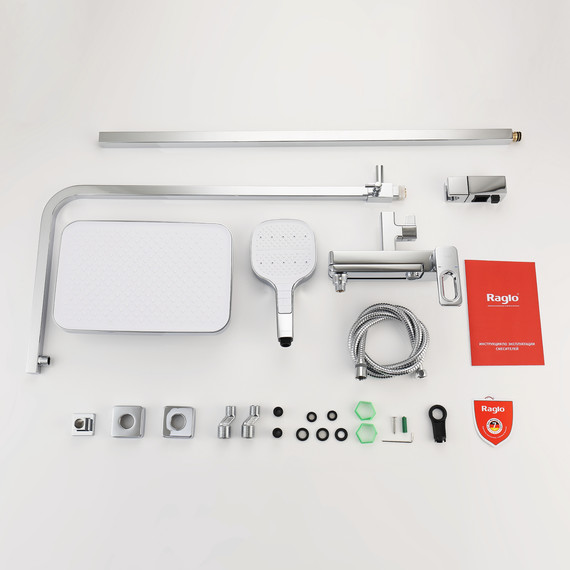 Душевая система Raglo R51.24, хром фото 11