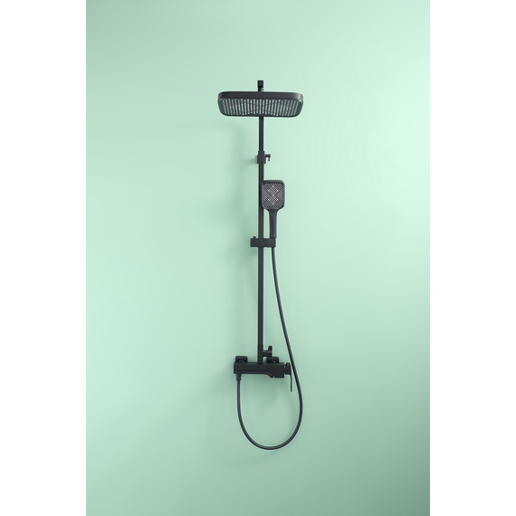 Душевая система Raglo R02.24.06, чёрный фото 3
