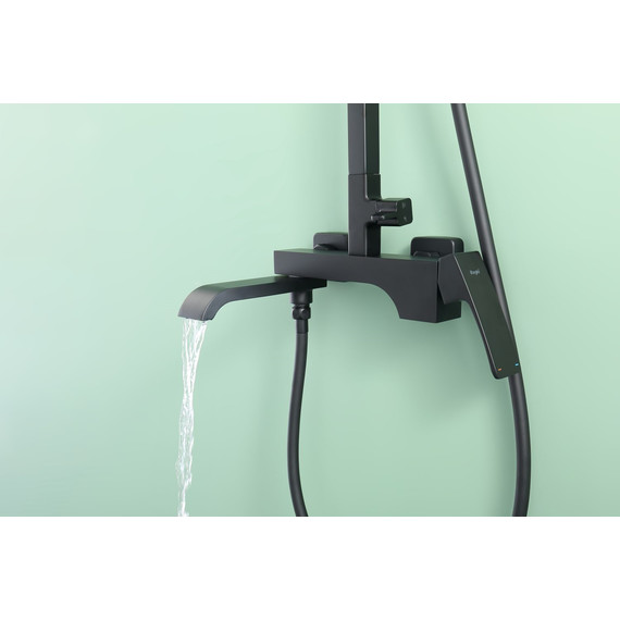 Душевая система Raglo R02.24.06, чёрный фото 7