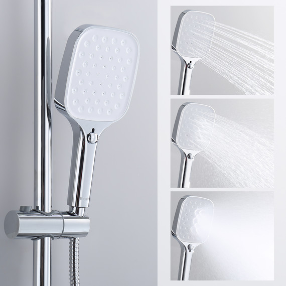 Душевая система Raglo R50.24, хром фото 10