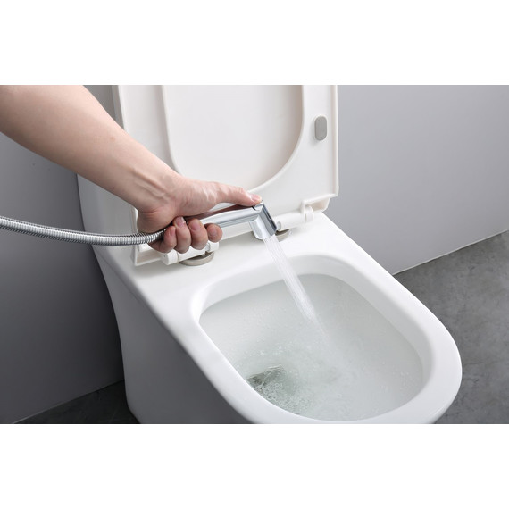 Набор для гигиенического душа с термостатом Raglo R23.56 (со скрытой частью) хром - 5 Набор для гигиенического душа с термостатом Raglo R23.56 (со скрытой частью) хром фото 5