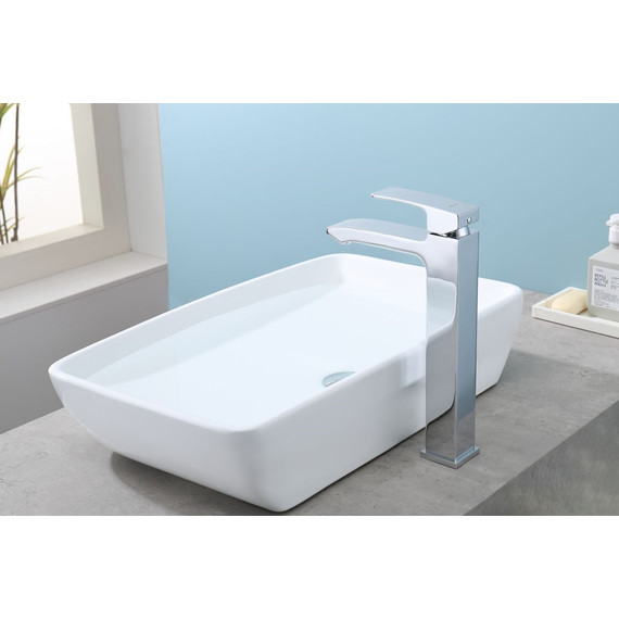 Смеситель для раковины высокий Raglo R01.15, хром фото 12