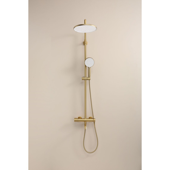 Душевая система Raglo R20.24.03, сатин золотой фото 5