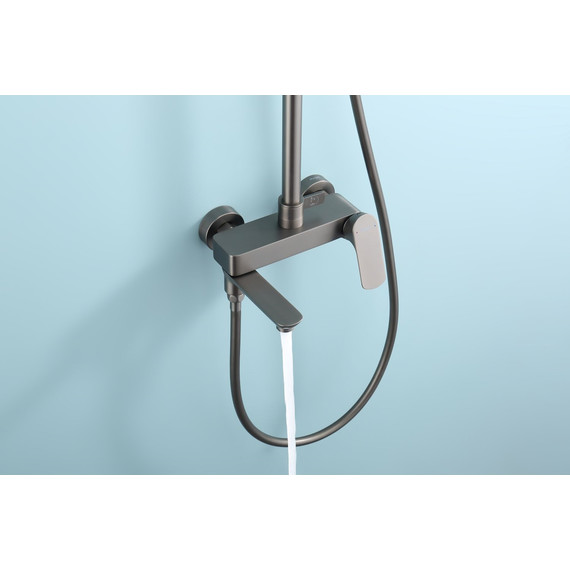 Душевая система Raglo R03.24.09, графит фото 8