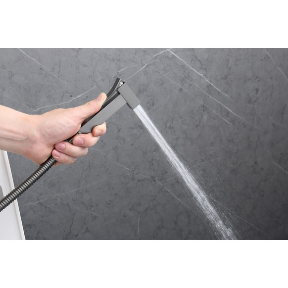 Набор для гигиенического душа Raglo R01.52.09 (со скрытой частью) графит фото 7