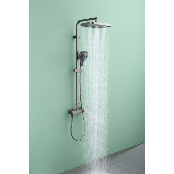 Душевая система Raglo R51.24.09, графит фото 5