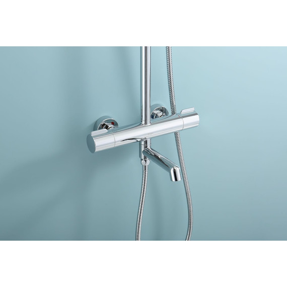 Душевая система с термостатом Raglo R20.26, хром фото 7