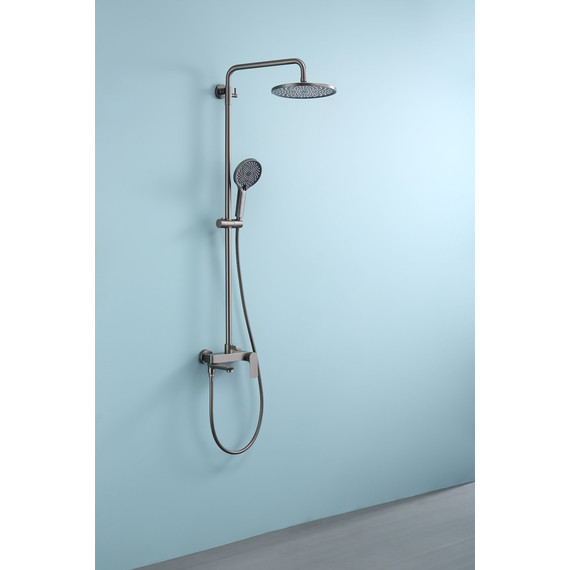 Душевая система Raglo R03.24.09, графит фото 4