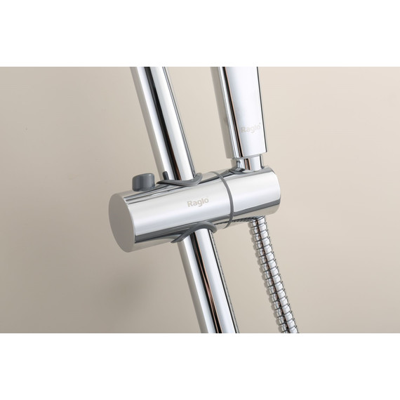 Душевая система с термостатом Raglo R22.26, хром фото 9