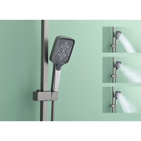 Душевая система Raglo R02.24.09, графит фото 11