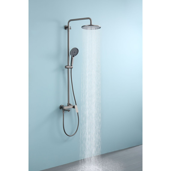 Душевая система Raglo R03.24.09, графит фото 5