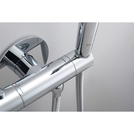 Набор для гигиенического душа с термостатом Raglo R23.56 (со скрытой частью) хром - 9 Набор для гигиенического душа с термостатом Raglo R23.56 (со скрытой частью) хром фото 9