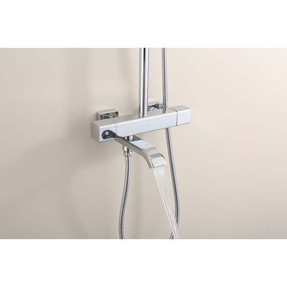 Душевая система с термостатом Raglo R22.26, хром фото 6