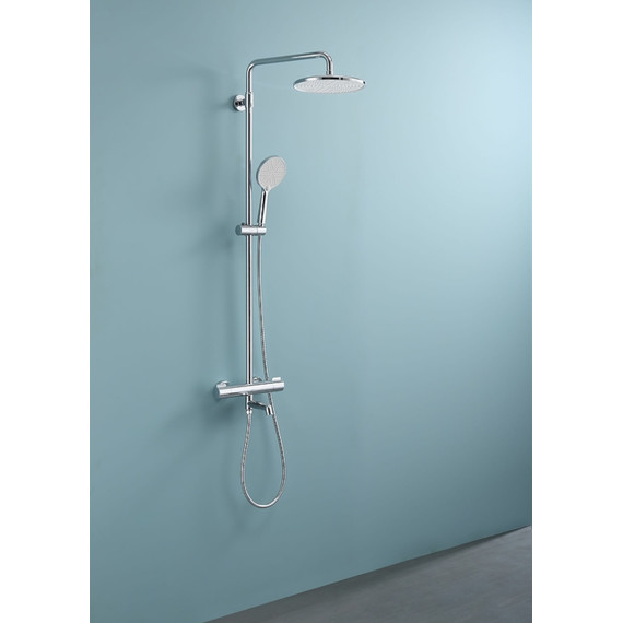Душевая система с термостатом Raglo R20.26, хром фото 4