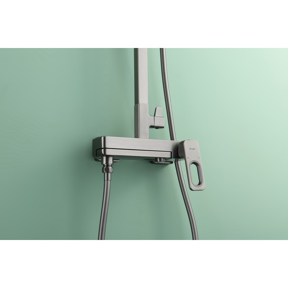 Душевая система Raglo R51.24.09, графит фото 8