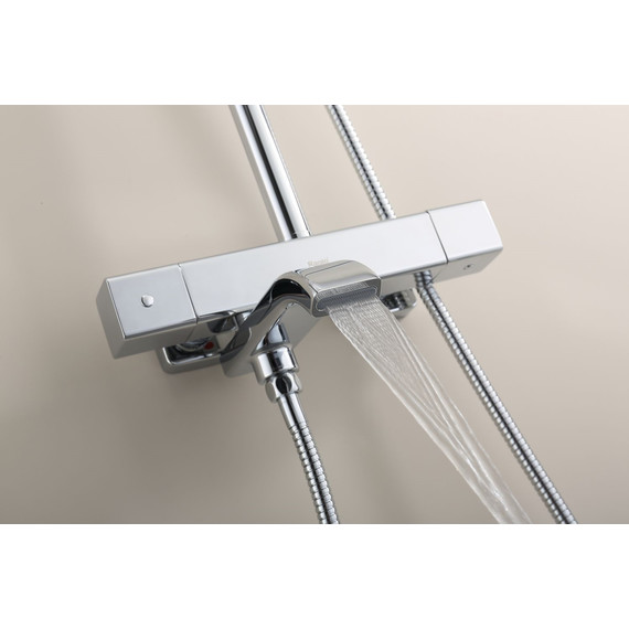 Душевая система с термостатом Raglo R22.26, хром фото 5