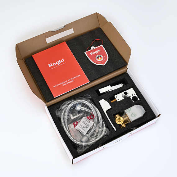 Набор для гигиенического душа Raglo R01.53 (со скрытой частью) хром - 10 Набор для гигиенического душа Raglo R01.53 (со скрытой частью) хром фото 10