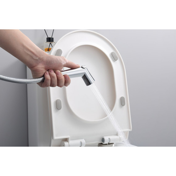 Набор для гигиенического душа с термостатом Raglo R23.56 (со скрытой частью) хром - 10 Набор для гигиенического душа с термостатом Raglo R23.56 (со скрытой частью) хром фото 10