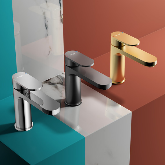 Смеситель для раковины Raglo R50.10.09, графит фото 10