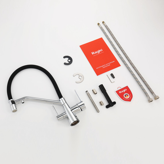 Смеситель для кухни Raglo R80.62, хром фото 10