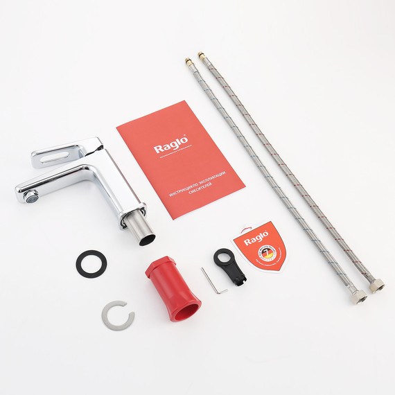 Смеситель для раковины Raglo R51.10, хром фото 8