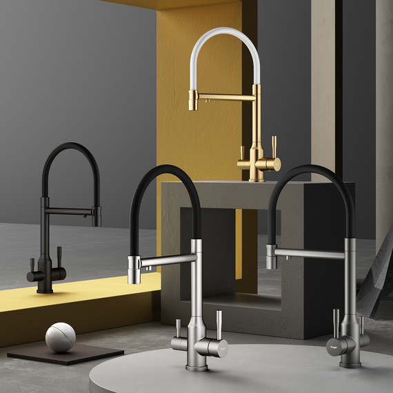 Смеситель для кухни Raglo R81.63.05, сатин фото 13