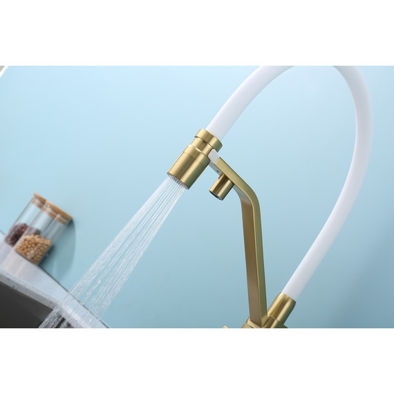 Смеситель для кухни Raglo R85.62.03, золотой сатин фото 11