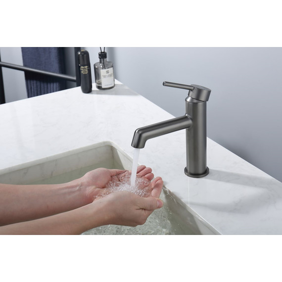 Смеситель для раковины Raglo R20.10.09, графит фото 6