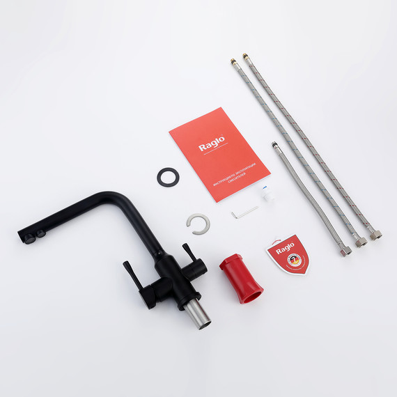 Смеситель для кухни Raglo R81.61.06, чёрный фото 8