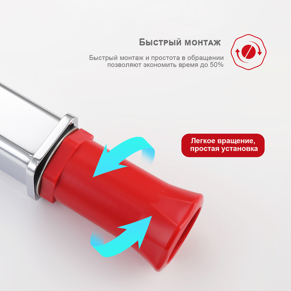 Смеситель для раковины высокий Raglo R51.15, хром фото 9