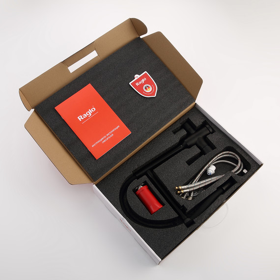 Смеситель для кухни Raglo R81.63.06, чёрный фото 11