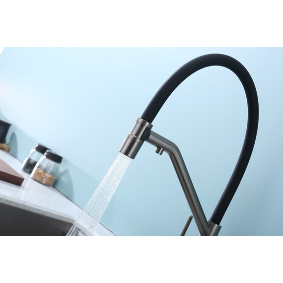 Смеситель для кухни Raglo R80.62.09, графит фото 12