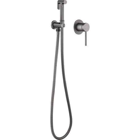 Набор для гигиенического душа Abber Emotion AF8825NG, никель - 2 Набор для гигиенического душа Abber Emotion AF8825NG, никель фото 2