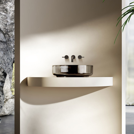 Раковина-чаша Vincea 45 см VBS-6T16B, чёрный фото 4